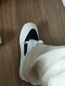极路客彩虹夹心系列男女情侣国潮休闲鞋牛反毛皮低帮运动减震专业滑板鞋 黑白双拼 39 实拍图