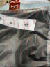 阿诺顿【纯棉四件】短袖t恤男士半截袖衫衣服男装夏季圆领宽松青年大码 格白+K蓝+S灰+R黑 S建议80-100斤 实拍图