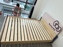 七叶木（SEVEN LEAF WOODS）全实木儿童床KT女孩公主床白蜡木原创儿童家具组合少女单人床 小蝴蝶儿童床 1500*2000 实拍图