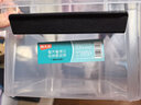 禧天龙（Citylong）透明证件收纳盒小物件文具零件化妆品面膜收纳A4纸文件盒 【大号】衣物面膜收纳 三个装【更加实惠】 实拍图