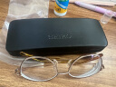 精工(SEIKO)眼镜框男女款全框钛材远近视配镜光学镜架HC2023 01 52mm金色 晒单实拍图