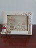 柯凡印象 7寸创意可爱卡通立体相框幼儿园相架摆台挂墙两用 米色小熊横横款 7寸 实拍图