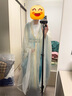 十三余小豆蔻儿[云上流岚]夏季清冷双层大袖衫长衫印花套装汉服女 里大袖衫 现货 L 实拍图