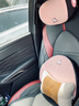 Hello Kitty汽车头枕护颈枕车用颈部靠枕颈枕车载车内座椅枕头卡通可爱女生 头枕腰靠【记忆棉】 西柚粉1套 实拍图