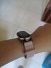 BHO适用小米手环8表带磁吸硅胶表带智能运动手环腕带手表带 粉配灰 实拍图