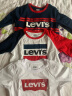 Levi's 李维斯童装儿童长袖t恤男童打底衫春秋季新款中大女孩上衣 奶白 120/60(6) 实拍图