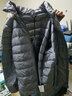 雪中飞轻薄羽绒服男短款冬季外套男士超轻中青年纯色白鸭绒保暖男装 A210-16018灰色(90绒) XL (建议140斤-160斤) 实拍图