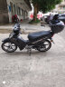 雅马哈弯梁车凌骏115全新整车电喷禧发C8爱发8泰摩托车 凌骏115/前鼓后鼓/梦幻黑 实拍图