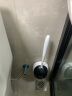意可可TPR硅胶马桶刷套装免打孔壁挂卫生间浴室软毛家用长柄创意 北欧黑 实拍图