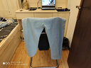 佐优品夏季牛仔裤男直筒宽松潮牌百搭潮流休闲长裤子男九分阔腿裤 浅蓝色 2XL 实拍图