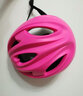 美洲狮（COUGAR）轮滑运动护具可调儿童头盔骑行自行车单车头盔帽子 红色【安全又轻便】 均码/3-15岁均可使用(可调头围56-58CM) 实拍图