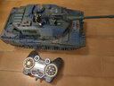 立成丰（LCF）遥控坦克玩具模型车可发射履带式合金对战军事可充电越野男孩礼物 德国豹2A6【金属履带+电动标靶】 实拍图