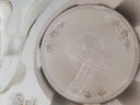 景今匠人景德镇陶瓷高档餐具套装实用欧式骨瓷碗碟筷勺组合厨房用品 28头 天鹅湖 实拍图