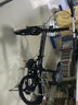 EG7 可折叠自行车女超轻便携单车迷你变速小型新款成人成年大人男 单速-辐条轮【黑色】 16寸【适合：130-160CM】 实拍图