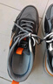 回力男鞋休闲运动鞋2025秋冬季新款男士潮流百搭阿甘鞋子 灰/黑/桔 41 实拍图