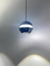 艾希欧（AiXiOU）【浮光】2024年新款极简卧室床头吊灯餐厅个性吧台单头led小吊灯 浮光3000k-普通款-10w 实拍图