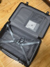 米家小米行李箱男铝框20英寸拉杆箱大容量旅行箱密码箱包女箱子黑色 实拍图