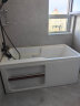 科勒（KOHLER） 浴缸整体独立式浴缸希尔维亚克力浴缸亲子浴缸  左角位99017(1500x8001.5m 实拍图