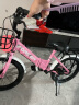 永久 （FOREVER）儿童自行车女童车6-10岁以上儿童单车小孩山地车女孩折叠单速大童小学生自行车 18寸粉色 晒单实拍图