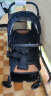U'BEST【送货到家】英国UBEST优贝斯双向婴儿推车高景观轻便婴儿车可坐 爵士黑旗舰版（坐垫+餐盘）双向 升级版 晒单实拍图