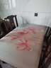 川辰 高档新中式餐桌垫软玻璃防水防烫厚实木红木茶几垫桌垫布奢华家 花飞蝶舞 80*130cm 实拍图