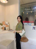 CUADEN KLLIATM轻奢包包女包一鹿有你斜挎包单肩包生日七夕情人节礼物送女友老婆 【白绿色】礼盒装 2025高级感女生包实用走心送老婆妈妈长辈 实拍图