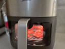 美的（Midea）炎烤空气炸锅 双热源免翻面 可视 家用大容量 6.5L 炸烤箱一体 多功能 不沾易洗  KZC6502XM 实拍图