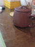 千寿堂茶杯紫砂杯宜兴原矿紫泥盖杯办公杯收藏 石瓢杯500ml 实拍图