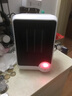 松下（Panasonic）取暖器暖风机办公桌面电暖器小暖气扇轻音恒温简约便携电暖气桌面取暖迷你小巧 白色DS-P0611CW 实拍图