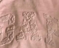 Gap女装夏季纯棉镂空字母印花logo短袖T恤宽松上衣546498 粉色 160/80A(S)亚洲尺码 实拍图