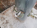 齐鲁安然 加厚型电工脚扣 无缝钢管电线杆脚扣 路灯杆 爬杆 登杆 10米 12米 15米电信水泥杆 400型   15米杆 实拍图
