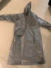 访客（FK）雨衣男女通用带帽加厚防水长款雨披徒步骑行成人雨衣非一次性 灰色连体雨衣-均码 实拍图