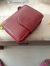 歌若拉女士钱包短款卡包零钱包一体多功能真皮多卡皮夹小巧精致百搭牛皮 实拍图