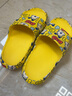 巴布豆儿童拖鞋男女童婴幼儿宝宝凉拖中大童居家室内浴室洗澡防滑一字拖 黄色211 27 内长16.5cm 适合脚长15.5-16cm 实拍图