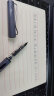 英雄（HERO）钢笔359正姿EF尖薄厚片工艺学生练字钢笔（附加6支墨囊颜色随机）铱金钢笔签字笔莫兰迪色系深蓝 实拍图