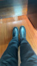 奥康（Aokang）皮鞋男商务休闲鞋套脚舒适日常简约驾车休闲皮鞋黑色42码 实拍图