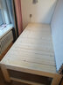 玲珑小镇 拼接床婴儿床加宽实木单人床可定制带护栏小床成人宝宝床边床 加强型平板床+送床垫 长200*宽90，高度您来定 实拍图