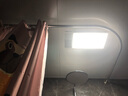 圣莎兰恩 浴室浴帘杆转角浴帘弧形浴杆套装弧型L型浴室浴帘布套装免打孔 免打孔伸缩C款不加浴帘 实拍图