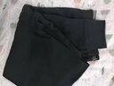 恒源祥恒源祥男士纯棉秋裤男秋冬保暖裤春秋薄款全棉裤打底加肥加大码 （2条装）黑色+藏青 L (170) 实拍图