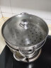 【特厚】304不锈钢蒸锅家用煲汤炖锅煮面条煮粥奶锅火锅汤锅通用 24cm 【德国304】双柄+送蒸格 实拍图