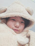 目丸 帽子女冬季可爱小熊毛绒冬天小熊耳朵帽子围巾一体女秋冬季百搭 卡其色 均码毛绒可爱帽子 实拍图