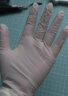 塞莫诗一次性丁腈手套加长加厚款 防水防油 1000只/箱 白色N1202WH 大号L码 实拍图