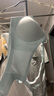 素肌良品无尺码内衣女背心式无痕美背深V小浪花无钢圈收副乳舒适文胸罩 兰花烟【深V小浪花】 均码 F 实拍图