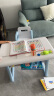哈比树 儿童桌子宝宝学习写字绘画抽屉早教幼儿园游戏家用一桌一椅蓝色 晒单实拍图