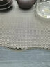 久堂茶垫茶盘过滤网茶台茶渣垫隔茶垫杯垫茶具配件防水茶席隔热垫可剪 纤维中号33*23 实拍图