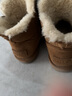 百丽童鞋冬季儿童靴子女童雪地靴时尚加绒棉鞋潮流短靴 驼色36码 实拍图