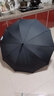 天堂伞雨伞长柄大号自动伞晴雨两用加大商务男士女士广告伞印logo 【黑色】十骨加固防暴雨可印LOGO 实拍图