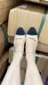 百丽（Belle）拼色通勤包头凉鞋女商场同通勤百搭单鞋A9A1DBH5 杏色 34 (220mm) 实拍图