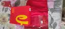 恒源祥中老年人纯棉秋衣秋裤套装男款中高领全棉加肥加大内衣爸爸棉毛衫 红色中领 2XL 180 实拍图