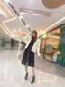 佰蓝娇羽绒服女短款2025冬季女装新款高端时尚品牌小个子白鸭绒加厚外套 白色 M （推荐105斤以下） 实拍图